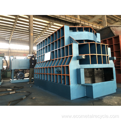 Container Type Hydraulic Scrap Metal Shearing Machine